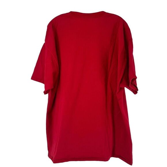 Disneyland Resort T Shirt Mens Size 2XL Red Short Sleeve Mickey Mouse Hanes Top - Picture 6 of 6